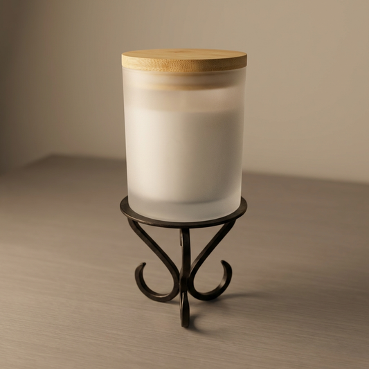 Frosted White Tumbler Jars